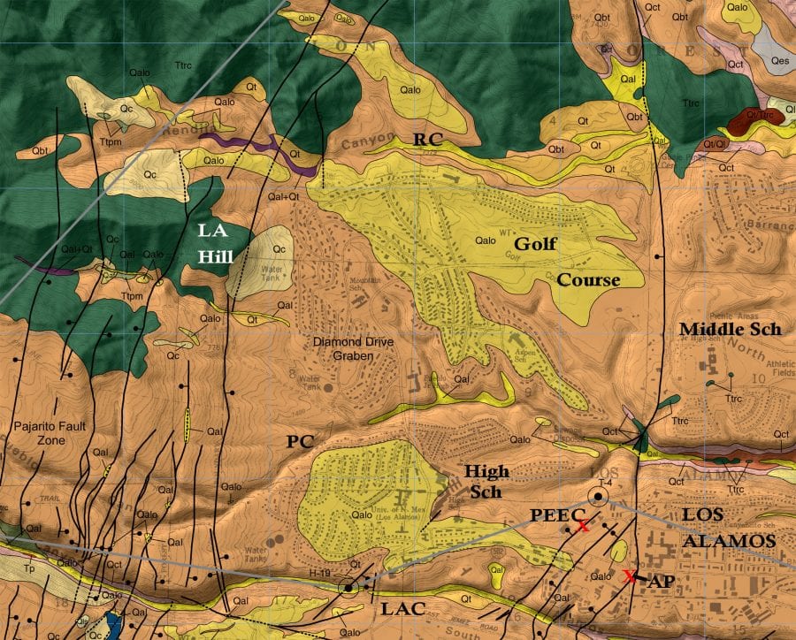 The Geology of Los Alamos – Pajarito Environmental Education Center