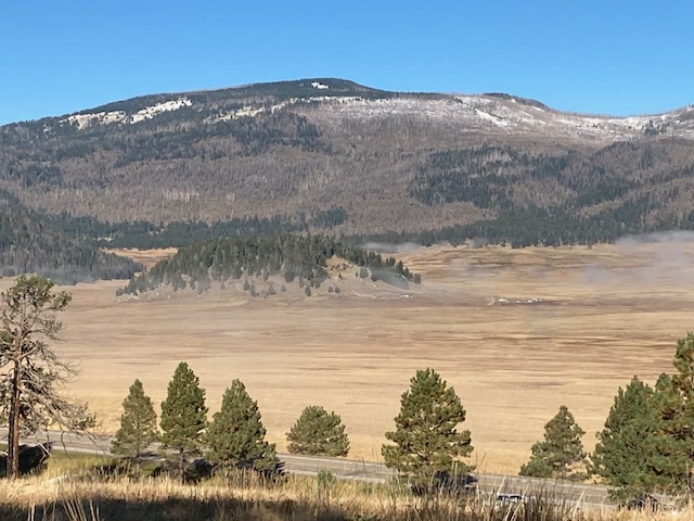 View of the Valles Caldera from Coyote Call Trail